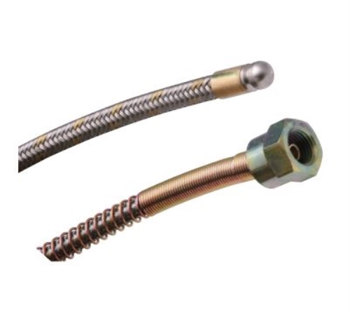 ベイシン・ノズル_ホース付　φ4.0ｘ20ｍ 取付1/4" ホースとノズルが一体【代引き不可】