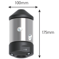 ［ENZ］ＫＢＲ：後方/横回転噴射 取付1" 横2穴×90°＋横2穴×後45°+後3穴 φ200～600 推進力【代引き不可】