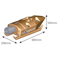 ［ENZ］スクレーパー 取付1" φ400～1500用 土砂搬出用【代引き不可】