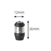 ［ENZ］ＫＢＲ：後方/横回転噴射 取付1/8" 横2穴×90°＋横2穴×後45° φ13～26 推進力