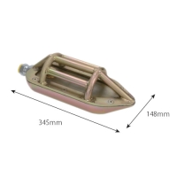 ［KEG］ペンデュラス 取付1" 後5穴 φ200～800 伏越 満水 土砂体積に優れたノズル【代引き不可】