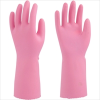 ビニスター　塩化ビニール手袋　ソフトエース　ピンク　Ｌ