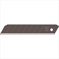 貝印カミソリ　カッターナイフ　ＢＬ－５０　大　黒　替刃（５０枚入）