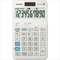 カシオ　Ｗ税率電卓（ジャストタイプ）