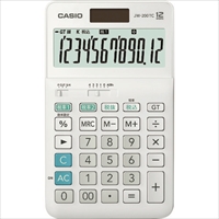 カシオ　Ｗ税率電卓（ジャストタイプ）