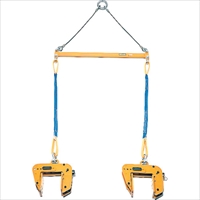 スーパー　パネル吊りクランプ　パネル・梁吊　天秤セット　基本使用荷重０．５ｔ