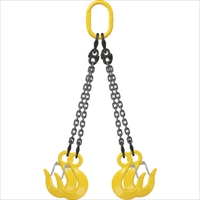 キトー　キトーチェンスリング１００標準セット品（アイタイプ）　４本吊り　基本使用荷重２．４ｔ