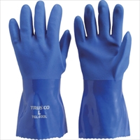 ＴＲＵＳＣＯ　耐油ビニール手袋　ロングタイプ　Ｍサイズ