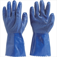 ＴＲＵＳＣＯ　耐油・耐薬品ニトリル厚手手袋　Ｌサイズ