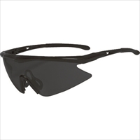 ＴＲＵＳＣＯ　一眼型安全メガネ　フレームブラック　レンズグレー
