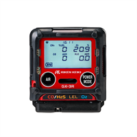 個人装着型 マルチガス検知器 GX-3R タイプA イソブタン仕様(可燃性ガス・酸素・硫化水素・一酸化炭素)